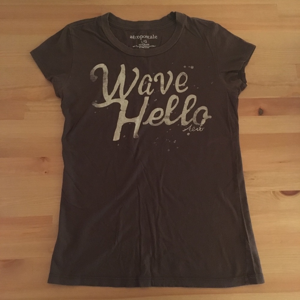 Aeropostale Brown Tee